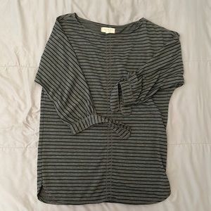 Max Studio [Weekend] Striped Tunic